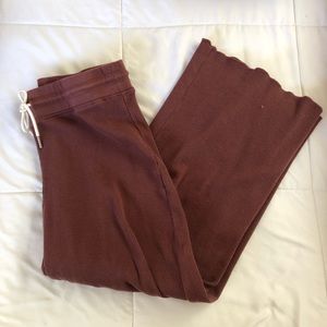 Mate Organic Thermal Wide Leg Pant Small